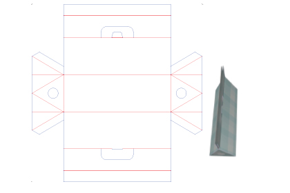 אריזה בצורת משולש